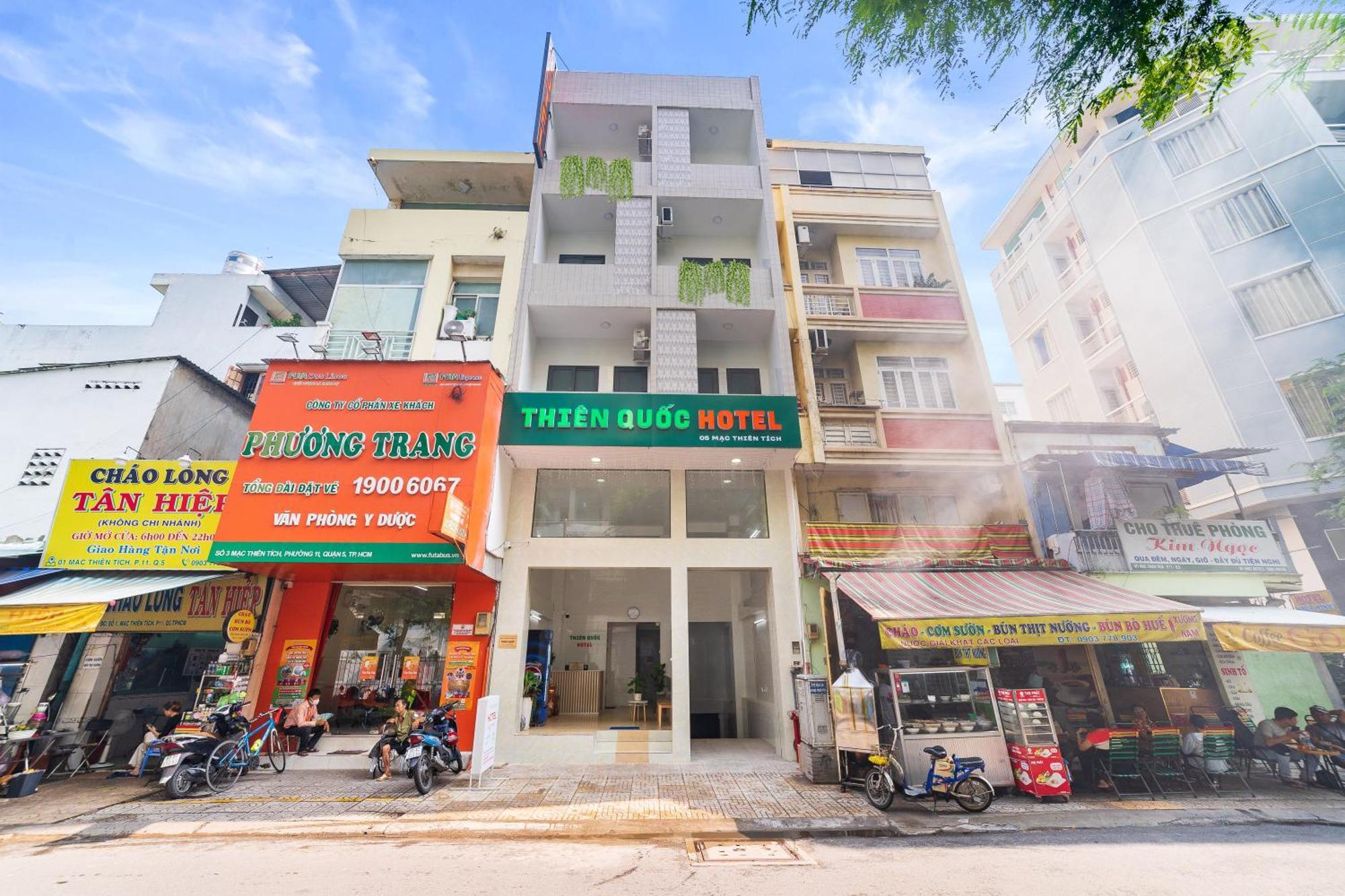Thien Quoc Hotel Thành Pho Ho Chí Minh Esterno foto