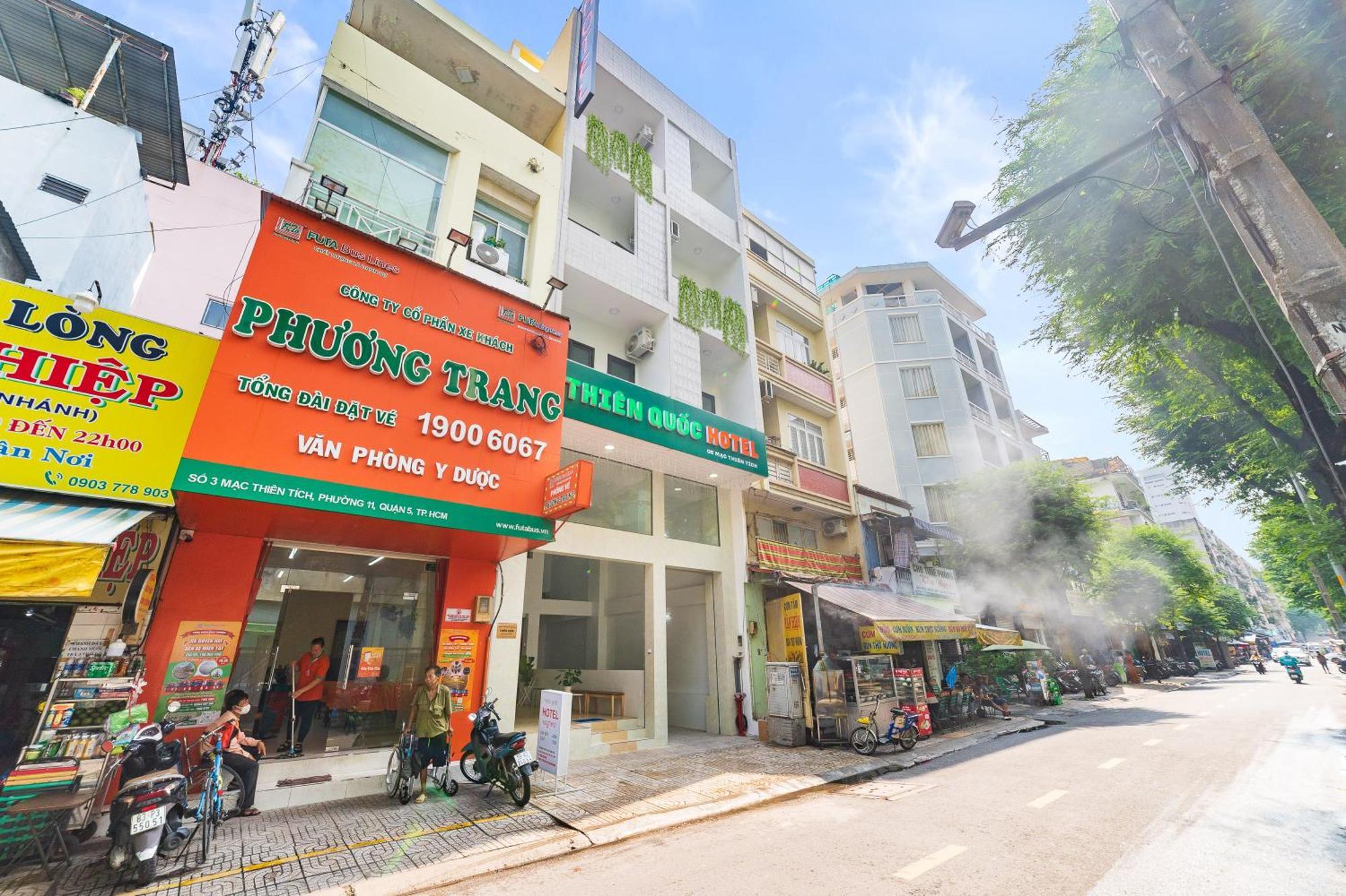 Thien Quoc Hotel Thành Pho Ho Chí Minh Esterno foto