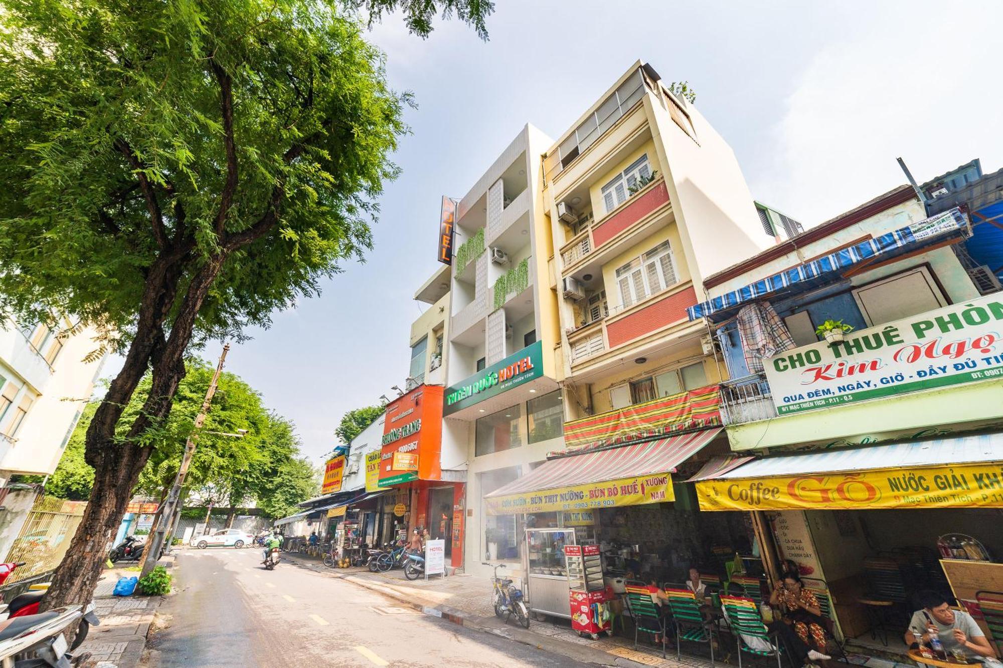 Thien Quoc Hotel Thành Pho Ho Chí Minh Esterno foto